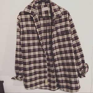 jacks men oversized flannel
